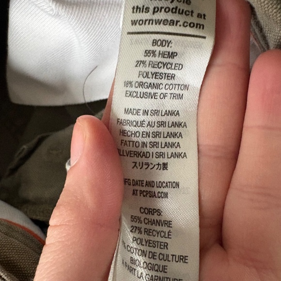 Patagonia double knee hemp women’s pants size 2 - Picture 4 of 4